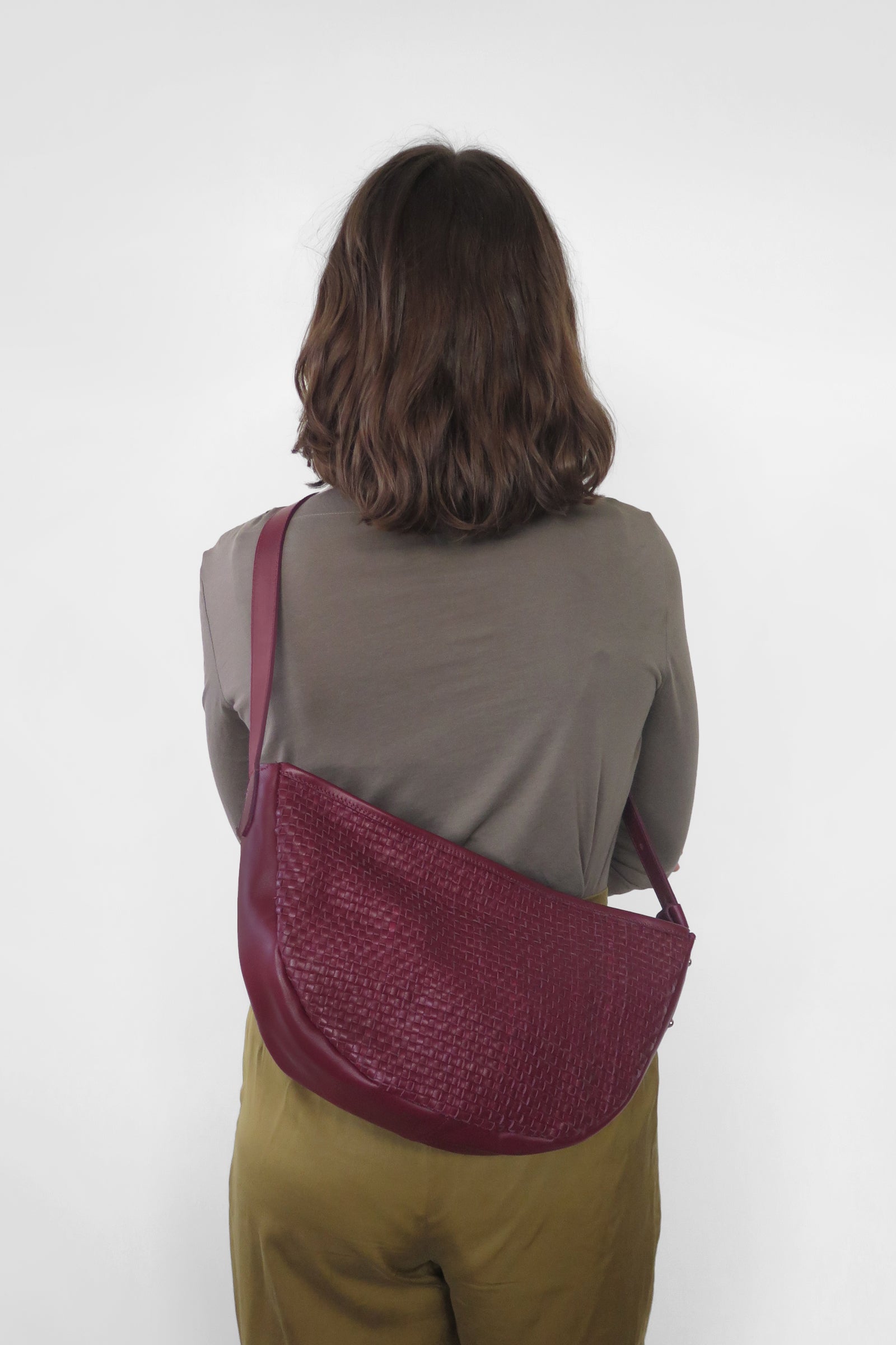 Cartera N.46 - Burdeo Trenzado