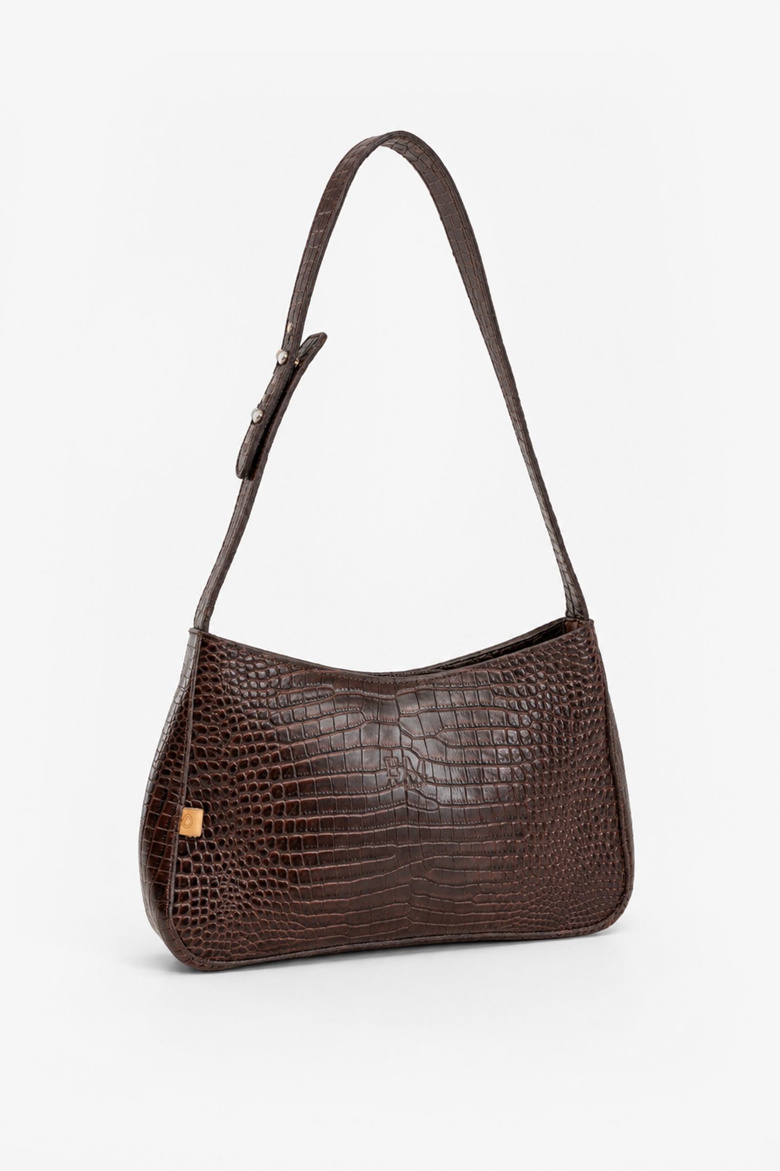 PRE-ORDER Cartera N.35 - Chocolate Croco
