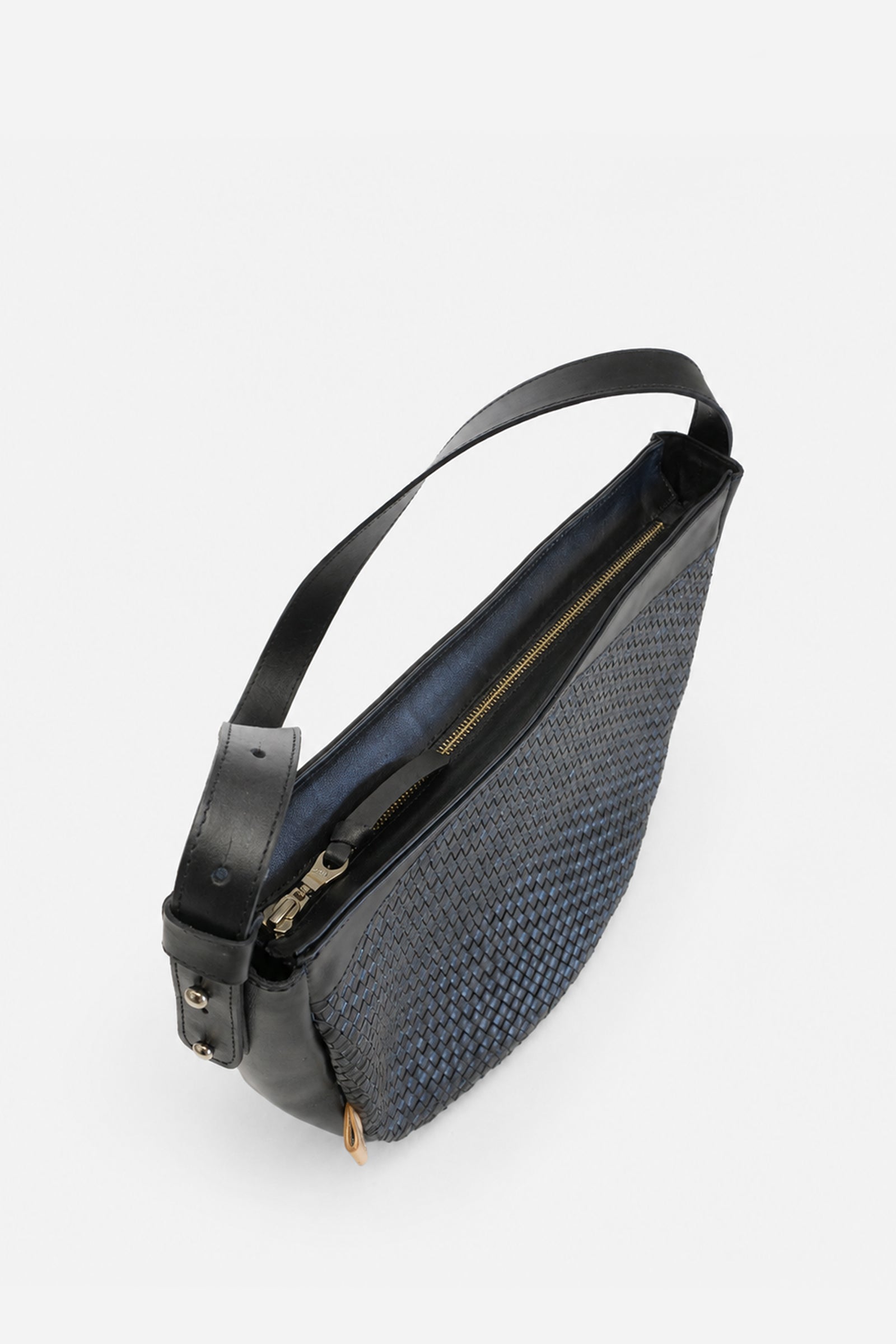 Cartera N.46 - Negro Trenzado