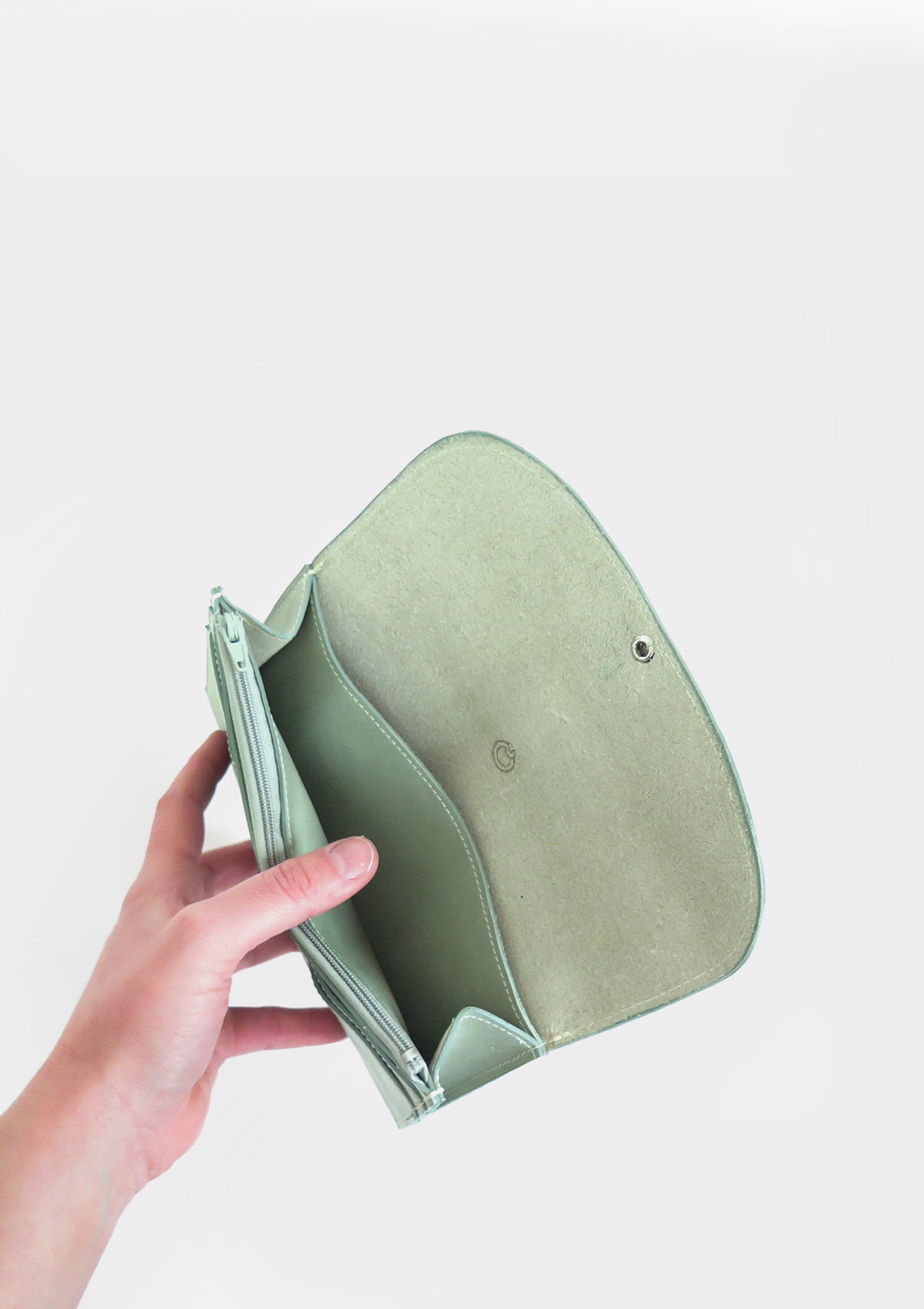 Billetera N.2 - Verde Agua
