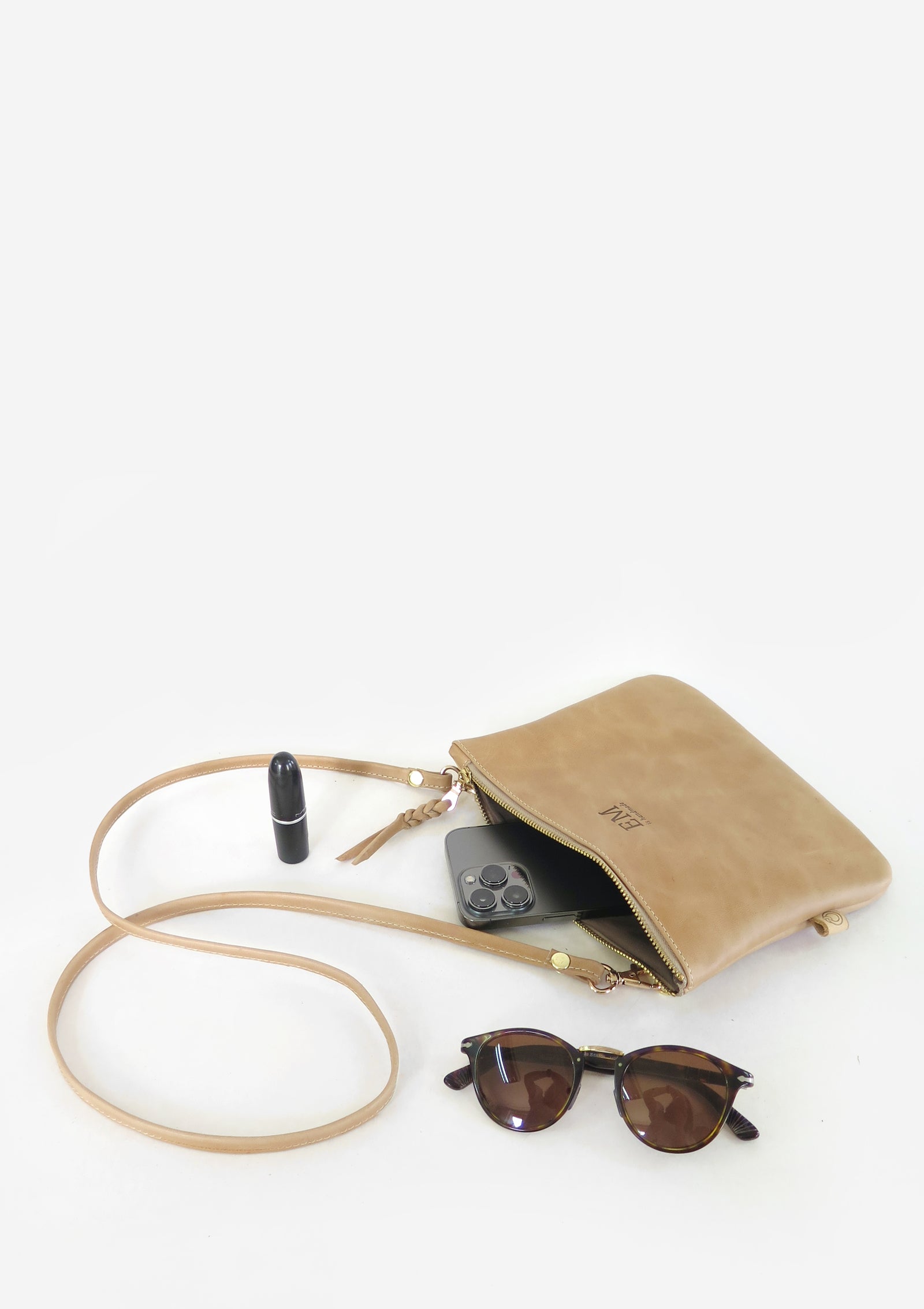 PRE-ORDER Cartera N.7 Mini - Café Claro