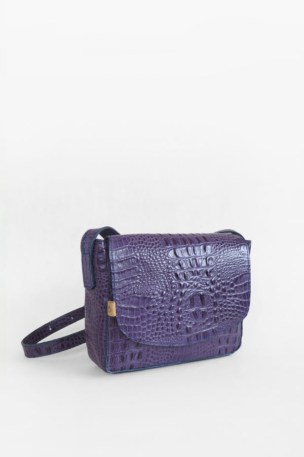 Cartera N.48 - Lavanda Croc