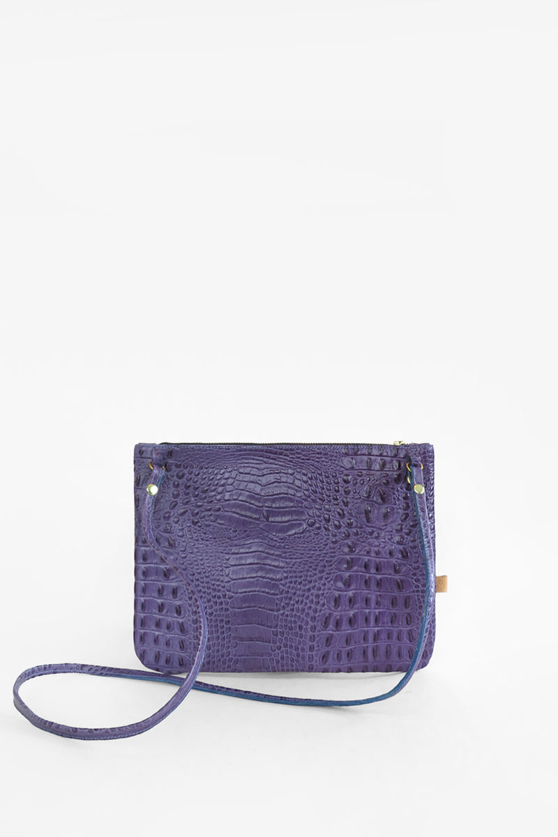 Cartera N.7 - Lavanda Croc