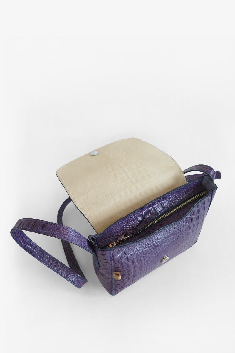 PRE-ORDER Cartera N.48 - Lavanda Croc