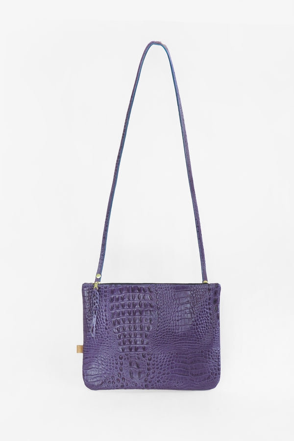 Cartera N.7 - Lavanda Croc