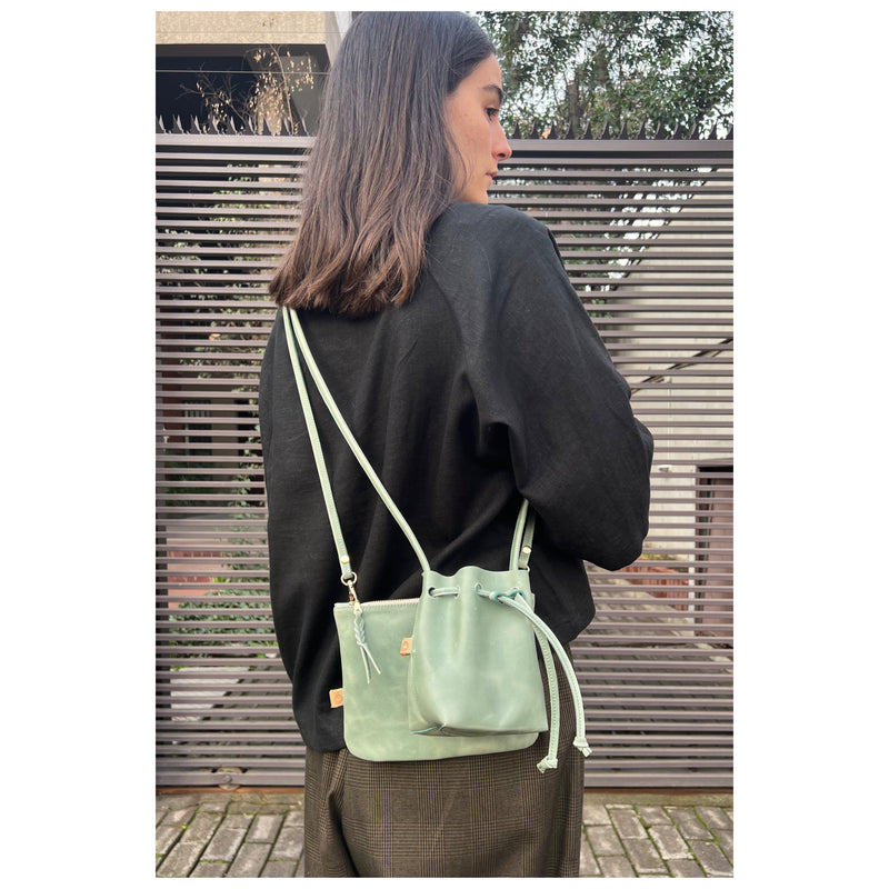 PRE-ORDER Cartera N.7 Mini - Verde Agua