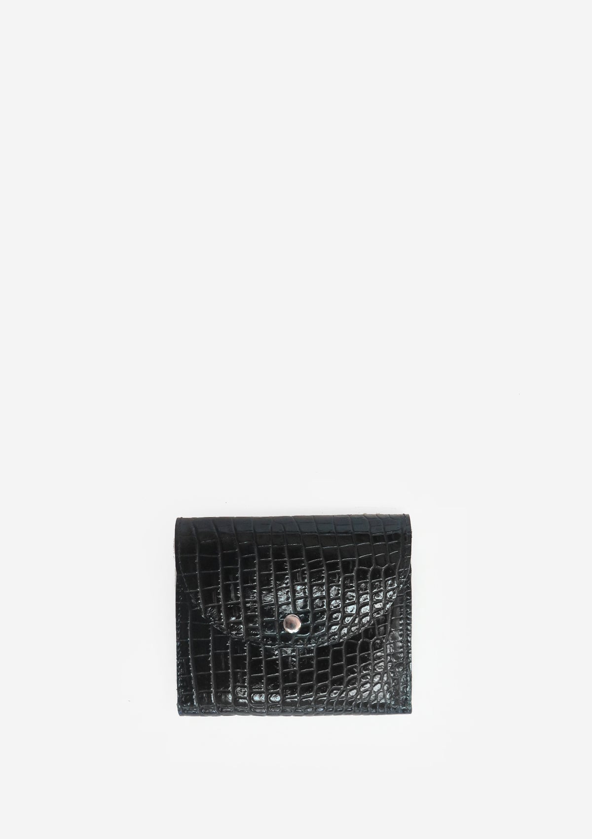 PRE-ORDER Billetera N.4 - Negro Croc