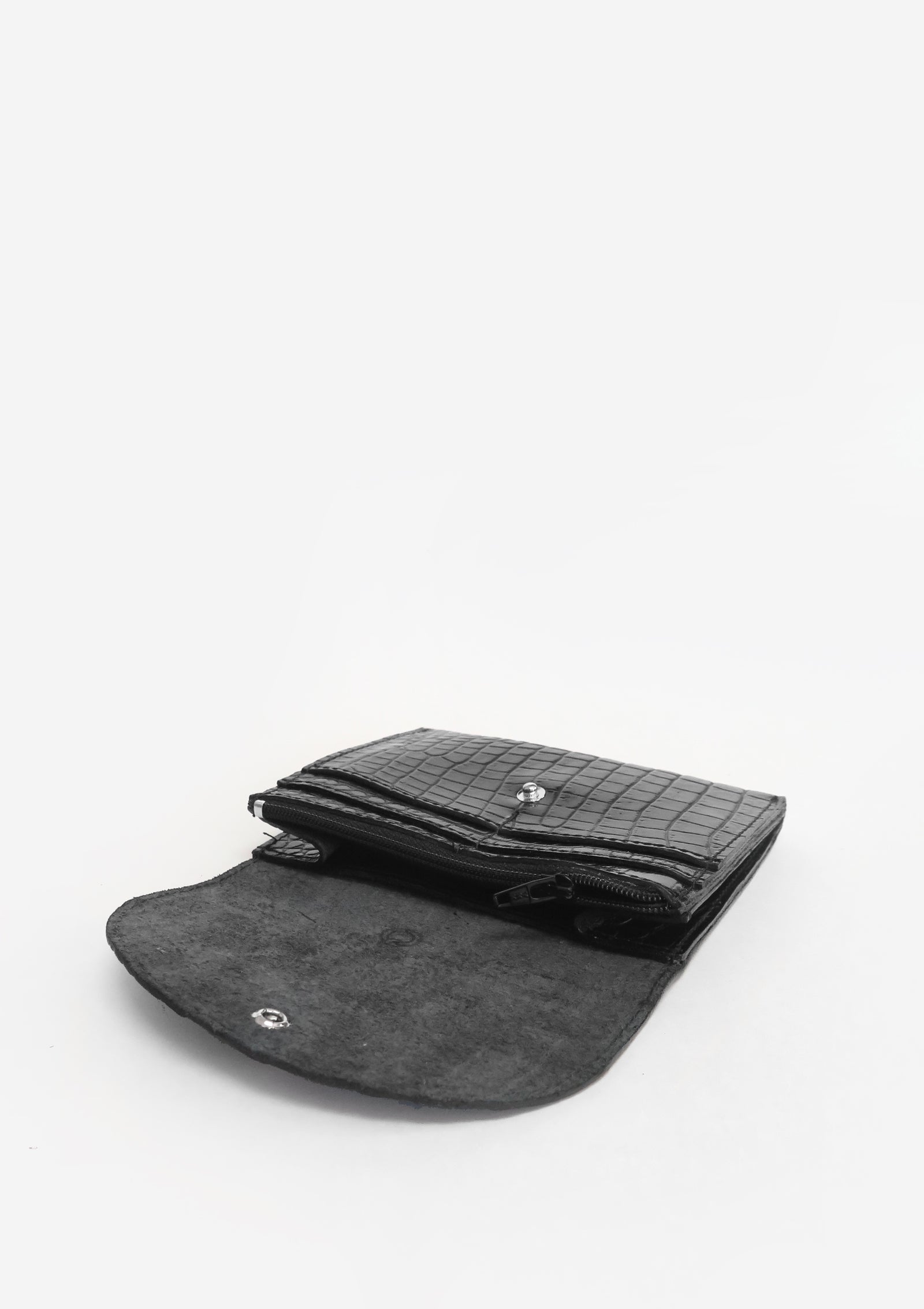 PRE-ORDER Billetera N.4 - Negro Croc