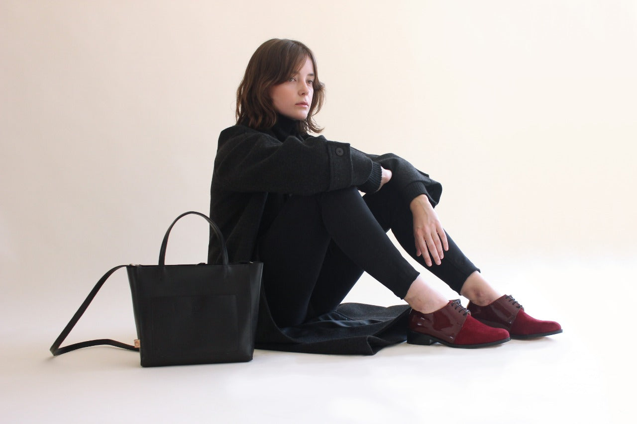 PRE-ODER Tote N.14 - Negro Brillante Grueso